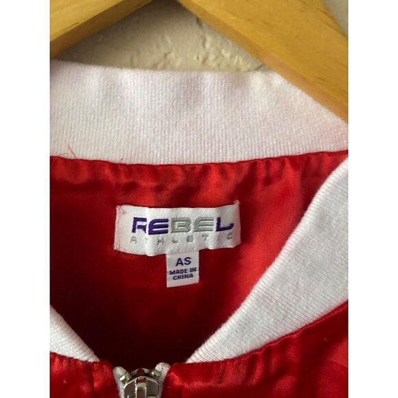 Rebel Athletics Women's RCA Cheerleading Red Jacket - AS - Picture 4 of 12